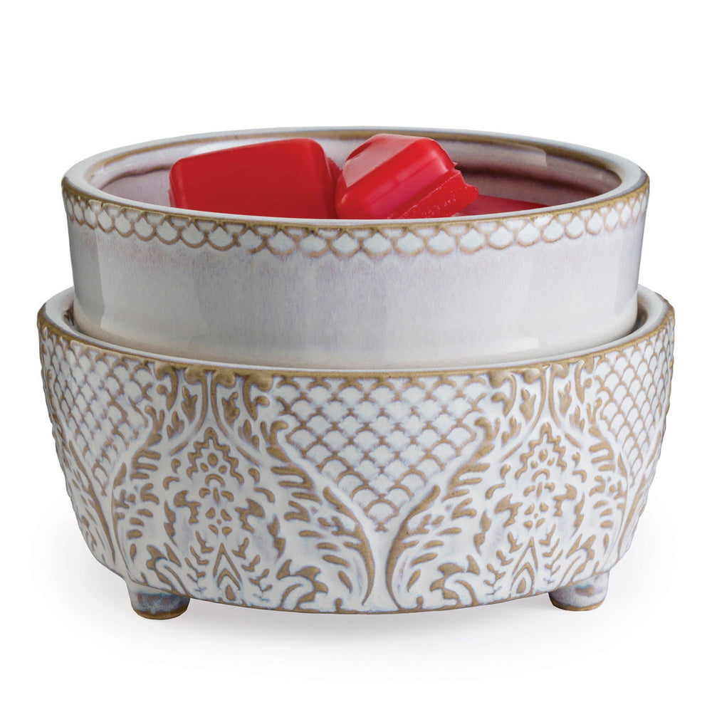 Wax Warmer-French Pottery- 2-in-1